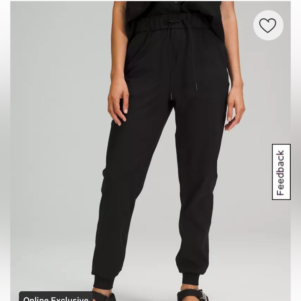 Lululemon stretch high-rice joggers